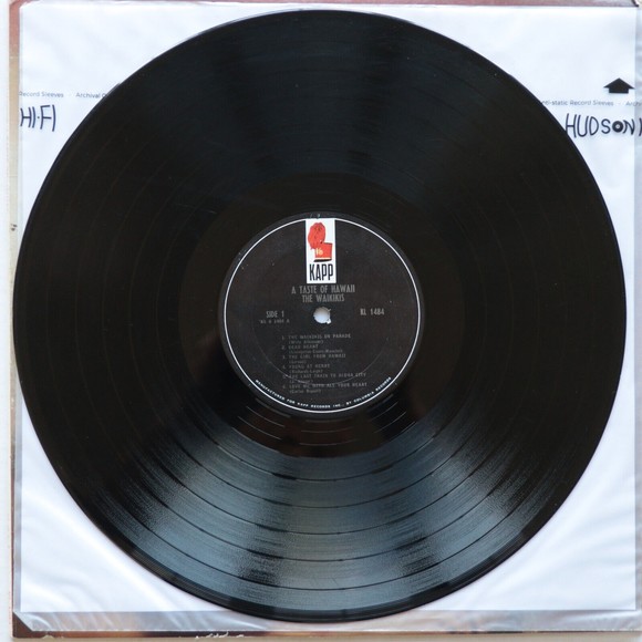 The Waikikis A Taste Of Hawaii 1966 Hawaiian 12" Vinyl LP Record Mono KL-1484 -G - Picture 5 of 9